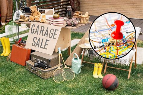 The list updates about every 15 minutes. . Evansville yard sales